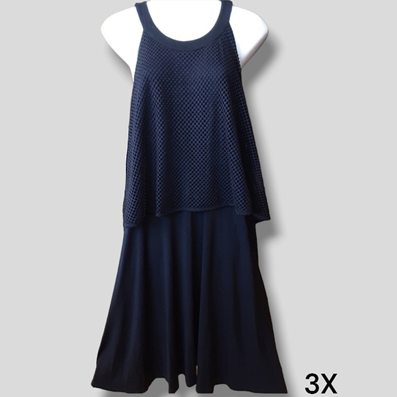 MBLM Tess Holliday Black Mesh Dress BRAND NEW WITHOUT TAGS - Picture 8 of 9